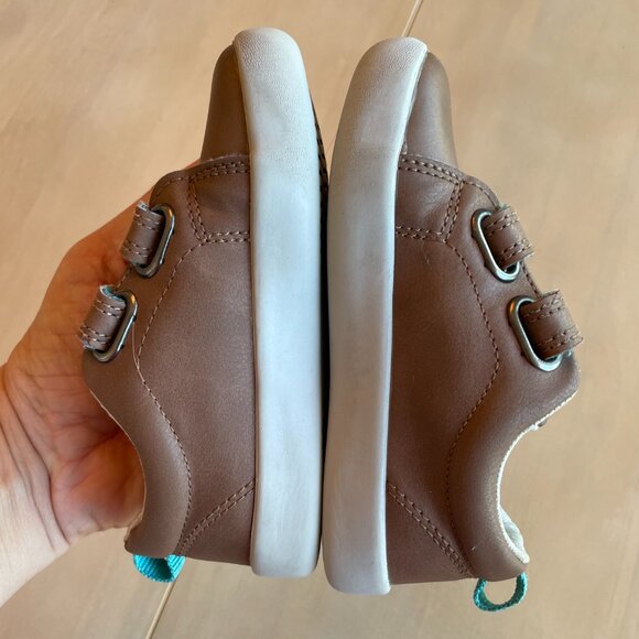 Ten Little Toddler Little Everyday Original Sneaker, Mocha Brown - Size 8 - Picture 8 of 9